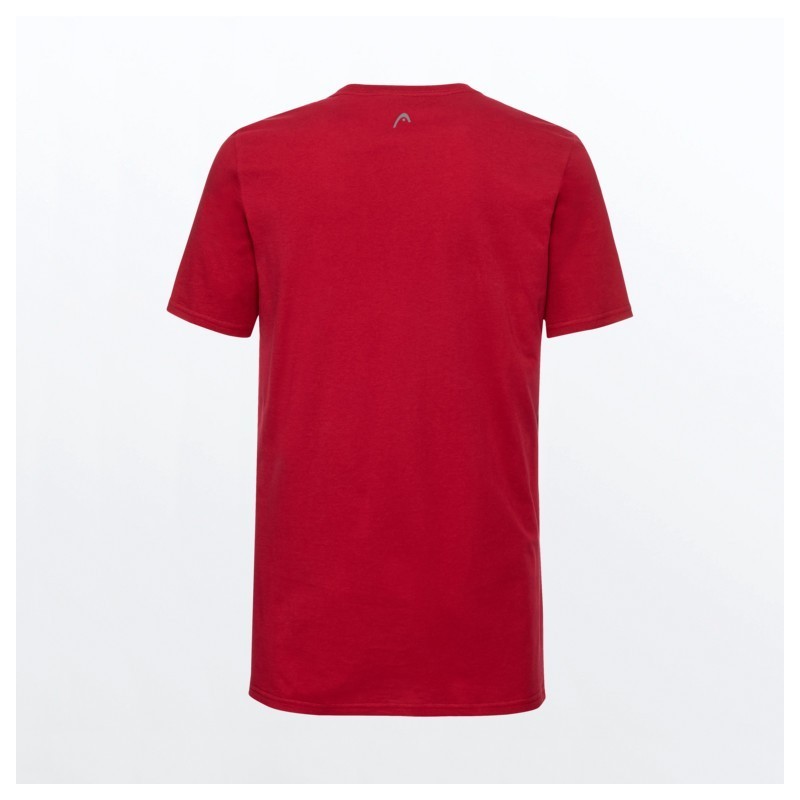 CAMISETA HEAD CLUB IVAN ROJO BLANCO