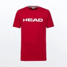 CAMISETA HEAD CLUB IVAN ROJO BLANCO