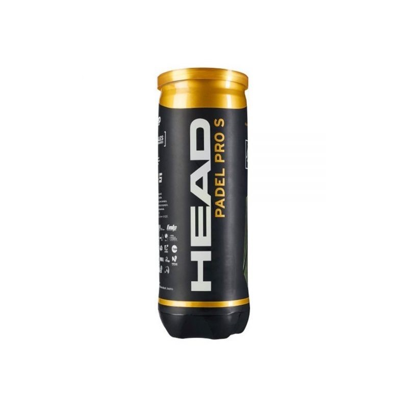 BOTE DE BOLAS HEAD PADEL PRO S