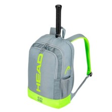 MOCHILA HEAD CORE BACKPACK grey/neon yellow