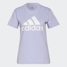 CAMISETA ADIDAS LOUNGEWEAR ESSENTIALS LOGO Violet Tone / White