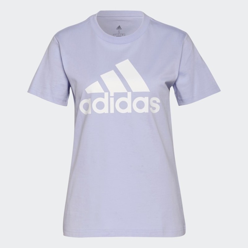 CAMISETA ADIDAS LOUNGEWEAR ESSENTIALS LOGO Violet Tone / White