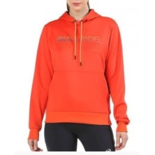 SUDADERA BULLPADEL DRUSOS NARANJA