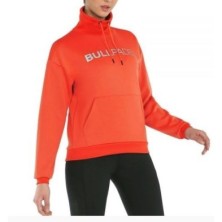 SUDADERA BULLPADEL DUCIO ROJO MUJER