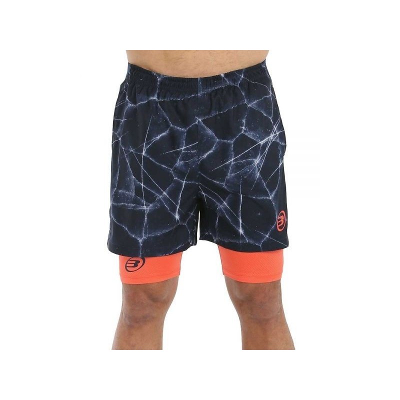 PANTALÓN CORTO BULLPADEL MACHETA AZUL MARINO