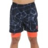 PANTALÓN CORTO BULLPADEL MACHETA AZUL MARINO