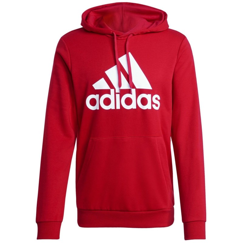 SUDADERA ADIDAS ESSENTIALS BIG LOGO ROJO