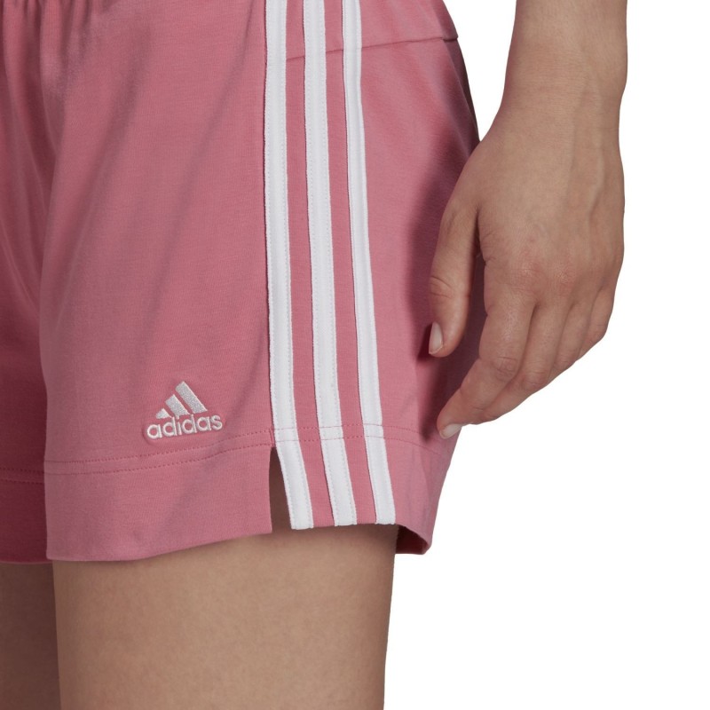 Pantalón Corto Adidas Rosa W 3S Sj
