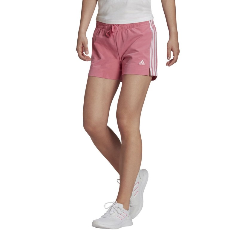 Pantalón Corto Adidas Rosa W 3S Sj