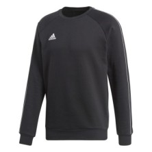 SUDADERA ADIDAS CORE18 SW TOP COLOR NEGRO/BLANCO
