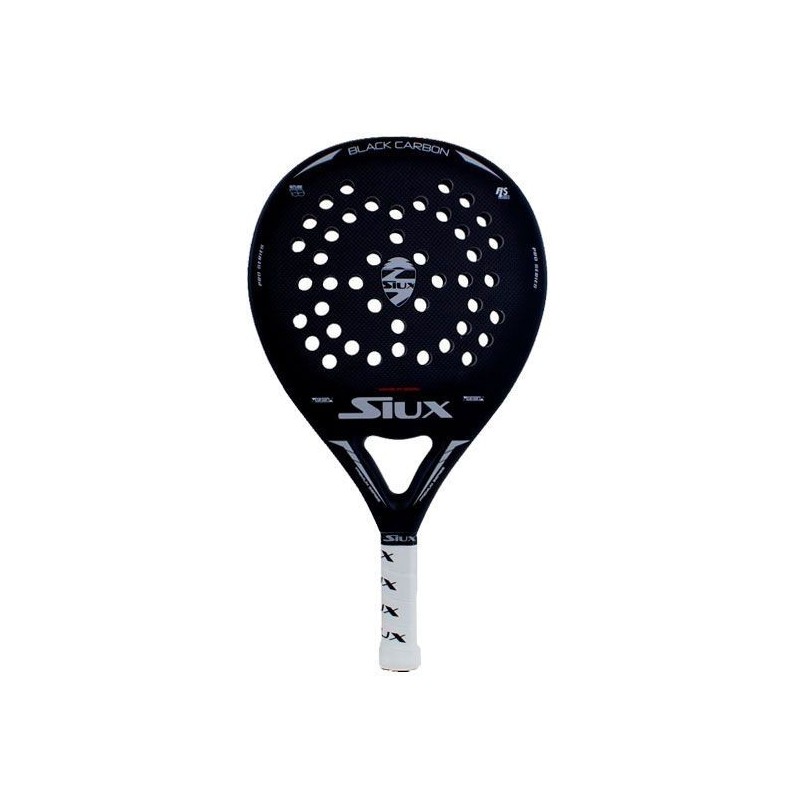 Pala Pádel Siux Black Carbon Mate