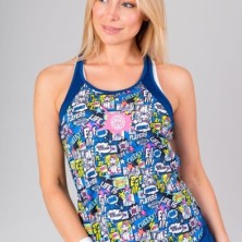 CAMISETA BIDI BADU TANQUE ALUNA TECH - CÓMIC