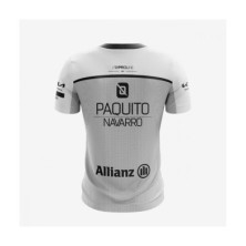 CAMISETA BULLPADEL OCTAVIO PAQUITO NAVARRO BLANCO