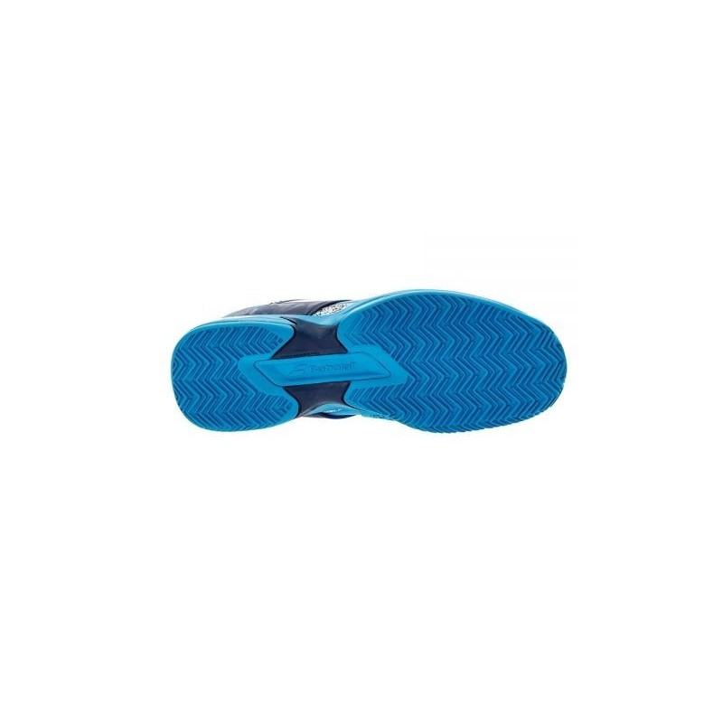 ZAPATILLAS BABOLAT PROPULSE CLAY AZUL BLANCO JUNIOR