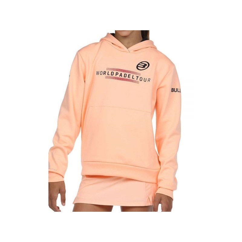 SUDADERA BULLPADEL WPT RENIEBA CORAL MUJER