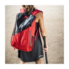 MOCHILA HEAD TOUR TEAM NEGRO ROJO