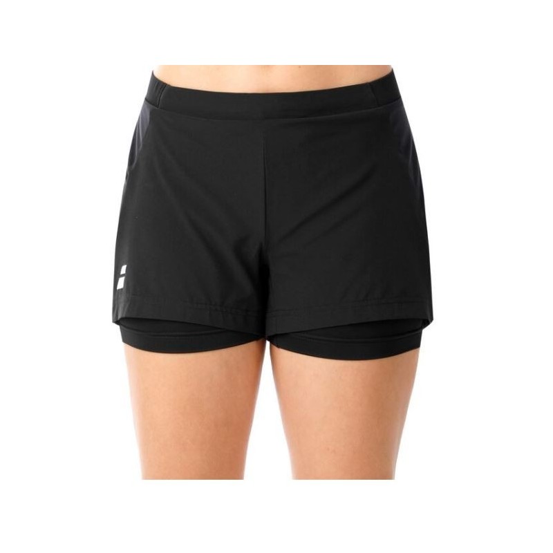 Babolat Exercise Shorts Mujeres - Negro