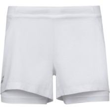 Pantalón Corto Babolat Blanco Junior Niña Exercise