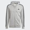 CHAQUETA ADIDAS CON CAPUCHA M 3S FT GRIS