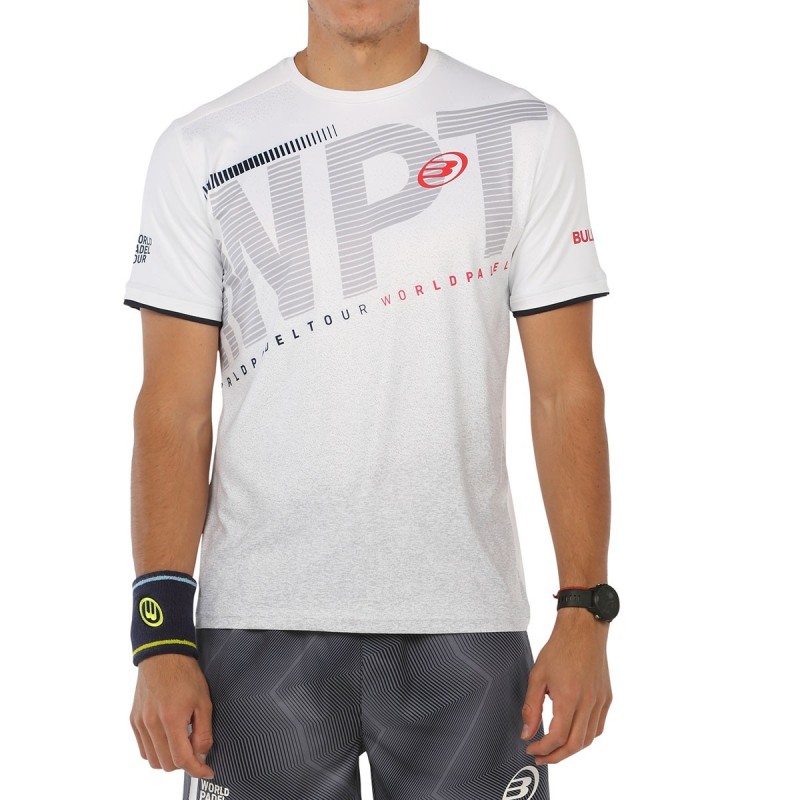 CAMISETA BULLPADEL RITER BLANCO
