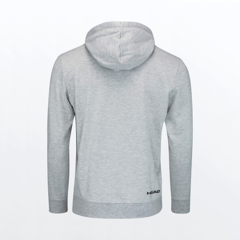 SUDADERA HEAD CLUB FYNN HOODIE FZ M GRIS