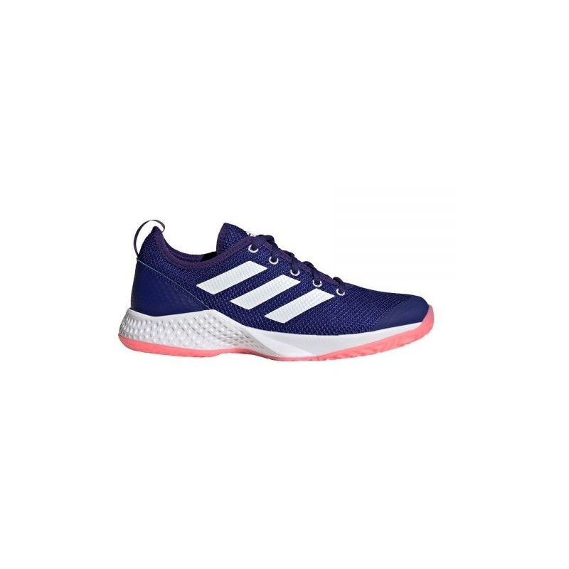 ADIDAS COURTFLASH AZUL BLANCO MUJER GZ0707