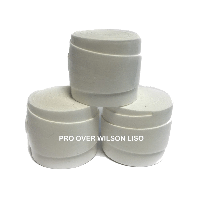 Pro overgrips Wilson Perforado Blanco