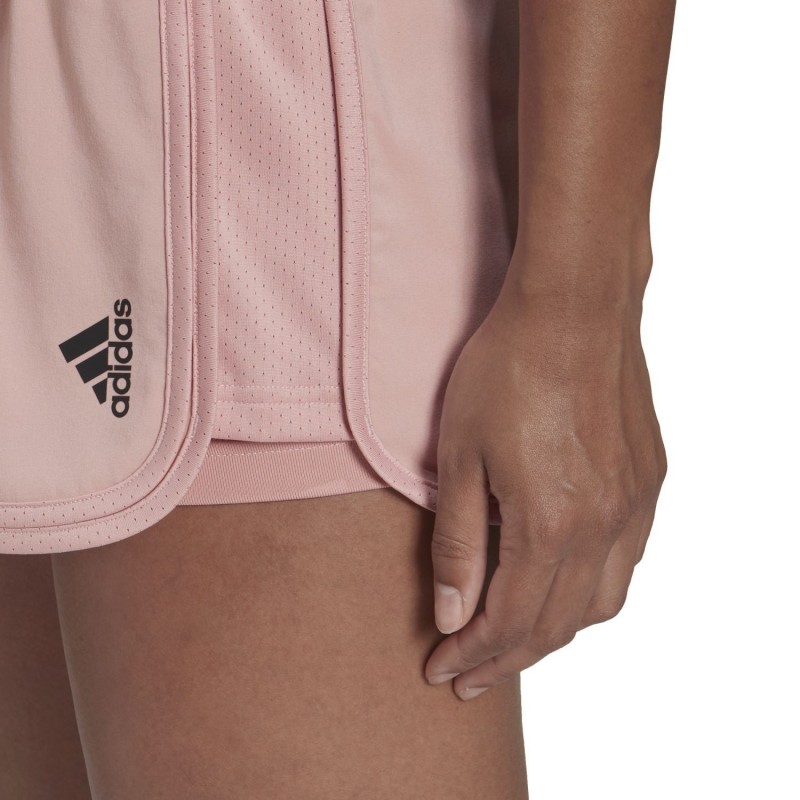 Pantalón Corto Adidas Club Color Wonder Mauve/Black