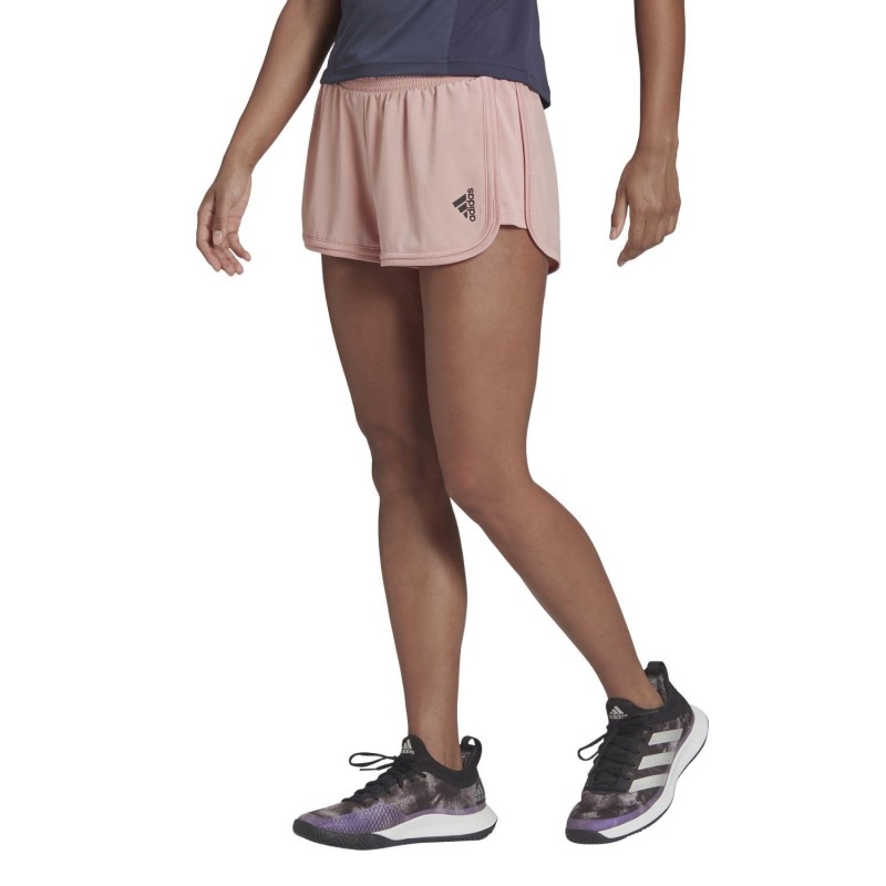 Pantalón Corto Adidas Club Color Wonder Mauve/Black