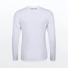 CAMISETA HEAD CLUB 21 LINDA LS W BLANCA
