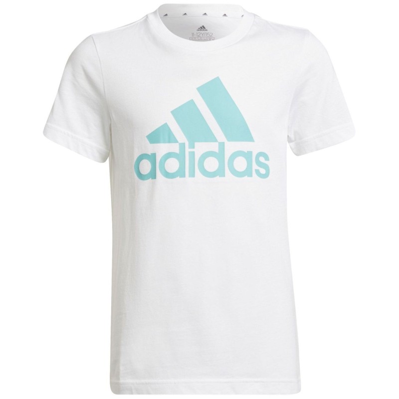 CAMISETA ADIDAS JR B BL COLOR BLANCO/MENTA