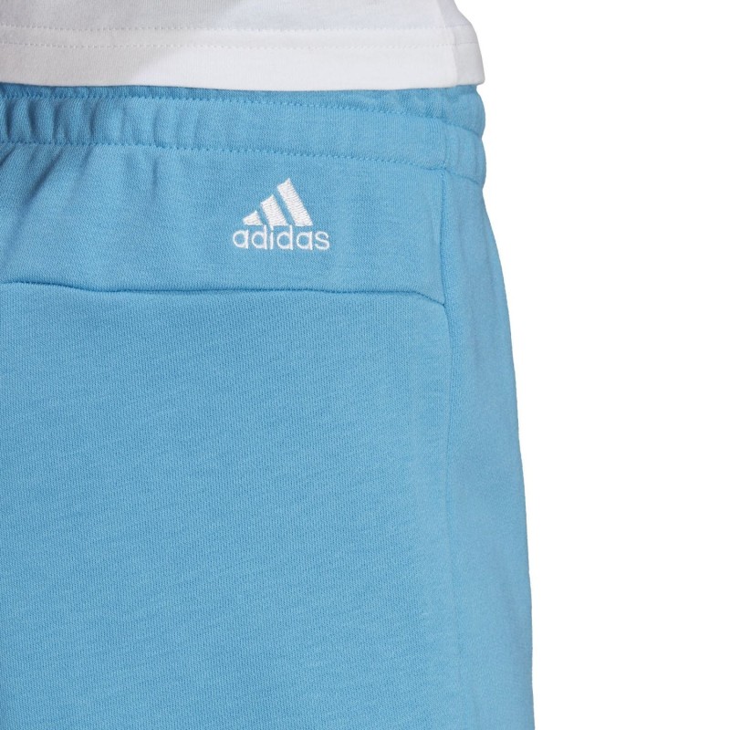 Pantalón Adidas Corto W Lin Ft Color Raciro/Blanco
