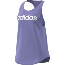 CAMISETA ADIDAS DE TIRANTES W LIN COLOR PURSUA/BLANCO