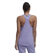 CAMISETA ADIDAS DE TIRANTES W LIN COLOR PURSUA/BLANCO