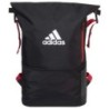 Mochila Adidas Multigame Negro Y Rojo
