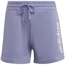 Pantalón Adidas Corto W Lin Ft Color Pursua Blanco