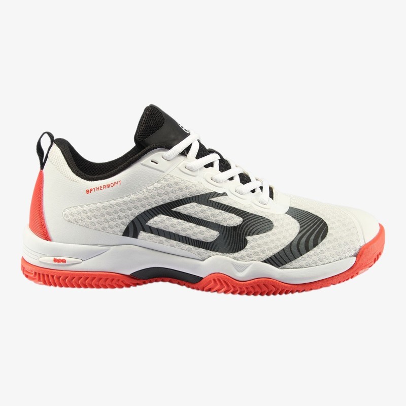 ZAPATILLA BULLPADEL BEKER 22V BLANCO/NEGRO