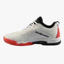 ZAPATILLA BULLPADEL BEKER 22V BLANCO/NEGRO