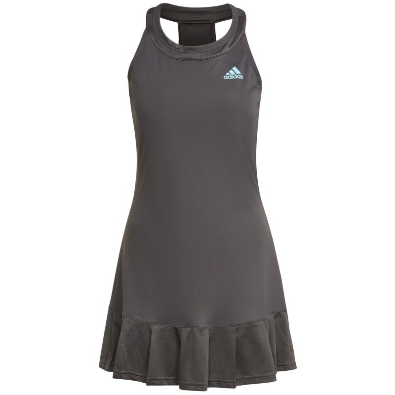 VESTIDO ADIDAS CLUB COLOR GREY SIX/PULSE AQUA