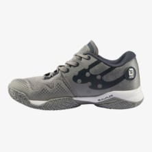BULLPADEL HACK HYBRID 22V GRIS