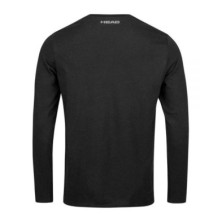 CAMISETA HEAD CLUB 21 CLIFF NEGRO BLANCO