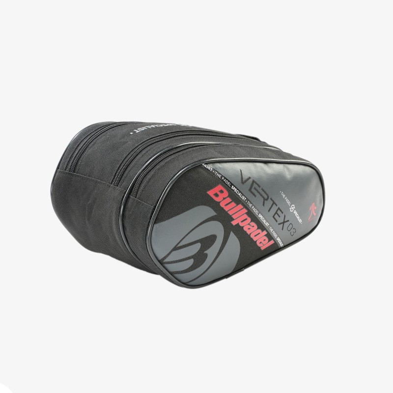 NECESER BULLPADEL BPP-22008 D.CASE NEGRO Y ROJO