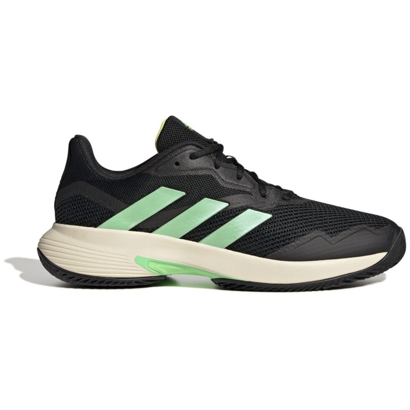 ZAPATILLAS ADIDAS COURTJAM CONTROL M CLAY COLOR CORE BLACK/BEAM GREEN/BEAM YEL