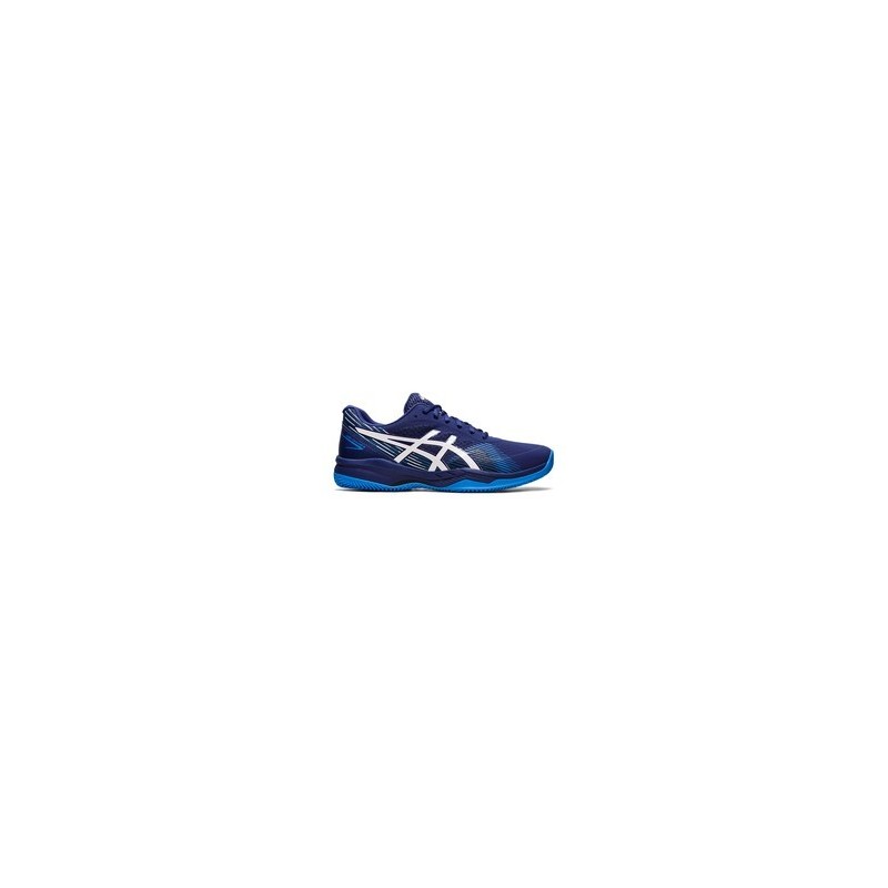 GEL-GAME 8 CLAY/OC 1041A193 - 407 DIVE BLUE/WHITE - HOMBRE