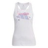 Camiseta Adidas Sin Mangas Aeroready Blanca
