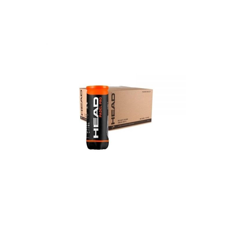 CAJON 24 BOTES PELOTAS HEAD PADEL PRO