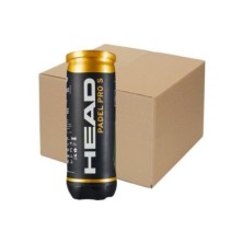 CAJÓN 24 BOTES PELOTAS HEAD PADEL PRO S