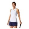 Camiseta Asics Court W Piping Tank Blanca