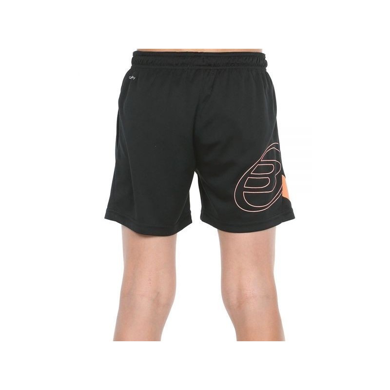 PANTALONES CORTOS BULLPADEL CLORO NEGRO