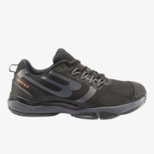 ZAPATILLA BULLPADEL VERTEX HYBRID FLY 22I NEGRO/GRIS OSCURO